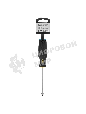 Отвертка Denzel SL5x100 мм, S2, 3к рукоятка