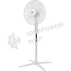 Вентилятор Rix RSF-4500L белый, напольный, 45 Вт, 3 скорости, 36 см