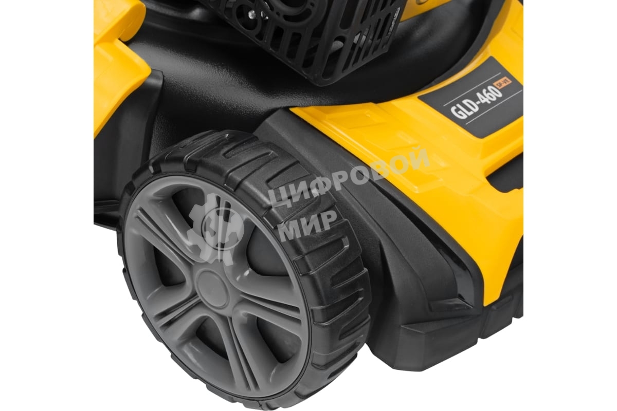 Газонокосилка бензиновая Denzel GLD-460SP-VE, 146 см3, шир. 46см, привод, вариатор, эл.старт, 60 л