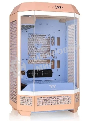 Компьютерный корпус Thermaltake The Tower 300 розовый без БП miniITX 8x120мм 6x140мм 2xUSB 3.0 audio bott PSU