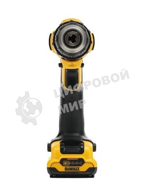 Дрель-шуруповерт DeWalt DCD710D2-QW, 10,8 В, 2 Ач, 24 Нм, щеточный