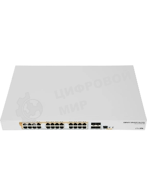 Маршрутизатор MIKROTIK CRS328-24P-4S+RM 24 SFP+