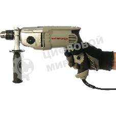 Дрель ударная ИНТЕРСКОЛ ДУ-13/810ЭР 150.1.3.00 810Вт,ВЗП-13мм,2000о/м,32000уд/м,2 режим,3.2кг