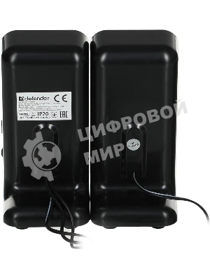 Акустическая система Defender SPK 220/225 2.0, 2 х 2W, USB пит, разъем для наушников