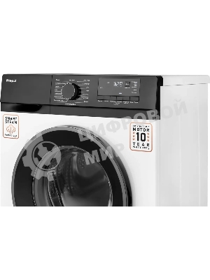 Стиральная машина Weissgauff WM 45127 DC Inverter Steam белый, загрузка фронтальная 7 кг, 1200 об/мин., класс: А+++