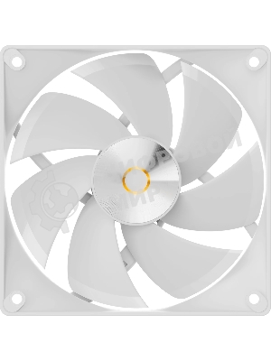 Вентилятор для корпуса Ocypus Delta F12 WH, 120x120x25мм, 4-PIN PWM, 500-2000 RPM, 29 DBA MAX, HYDRO BEARING