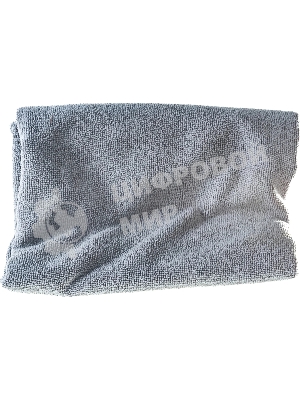 Тряпка для пола из микрофибры Рыжий кот M-02F-XXL серый, размер: 80*100см