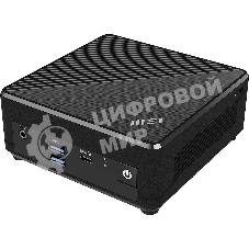 Мини ПК MSI Cubi N ADL S-280XRU N200 (1) 8Gb SSD256Gb UHDG без ОС 2xGbitEth WiFi BT 65W черный (9S6-B0A921-280)