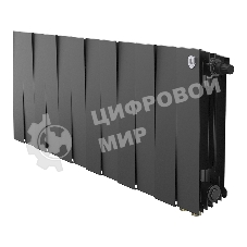 Радиатор биметаллический Royal Thermo PianoForte 300 черный VR80 - 12 секц.