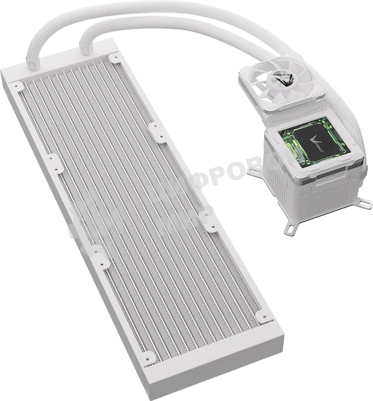 Система жидкостного охлаждения Formula V Line Cryo Wing Digi 360 WH, 360мм, LCD 2.73