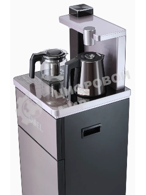 Кулер для воды AEL Teabar LK-AEL-52a, нижняя загрузка, нагрев 100 °С, без охлаждения, розовый/черный