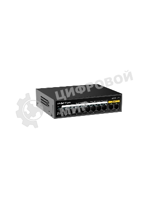 Коммутатор Ruijie Reyee RG-ES110F-P, 8×100 Мбит/с PoE + 2×100 Мбит/с, неуправляемый