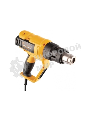 Фен технический Denzel HG-2000E, 2000 Вт, 2 режима, LCD дисплей