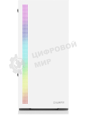 Компьютерный корпус ZALMAN S5, ATX, WHITE, WINDOW, 2xCOMBO (3.5