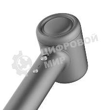 Фен Deerma DEM-CF51W темно-серый, 1400 Вт, компактный, ионизация