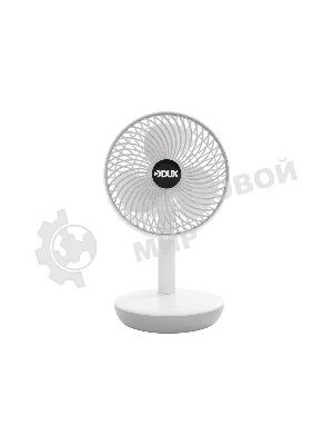 Вентилятор настольный DUX 60-0214 USB, белый, 6 Вт