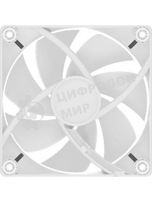 Вентилятор для корпуса Ocypus Delta F12 WH, 120x120x25мм, 4-PIN PWM, 500-2000 RPM, 29 DBA MAX, HYDRO BEARING