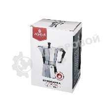 Кофеварка гейзерная AGNESS 944-004 МОНБЛАН на 6 чашек 300 мл