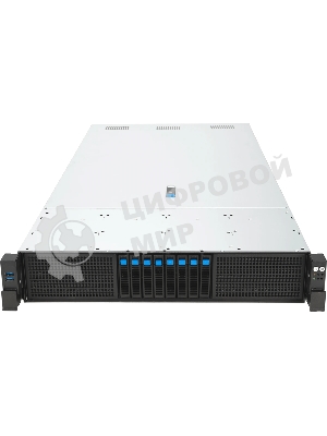 Серверная платформа ASUS RS720-E12-RS8G, 2U, 2x LGA 4710, 32x DDR5 6400, 8 x 2.5