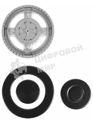 Газовая варочная панель Maunfeld EGHG.64.63CW/G, 4 конфорки, закаленное стекло, белый