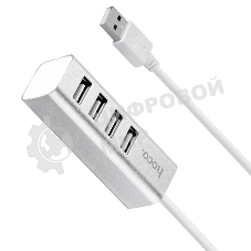 USB-концентратор Hoco HB1, USB, 4xUSB, USB