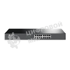 Коммутатор TP-Link TL-SG1016, 16×1 Гбит/с, неуправляемый