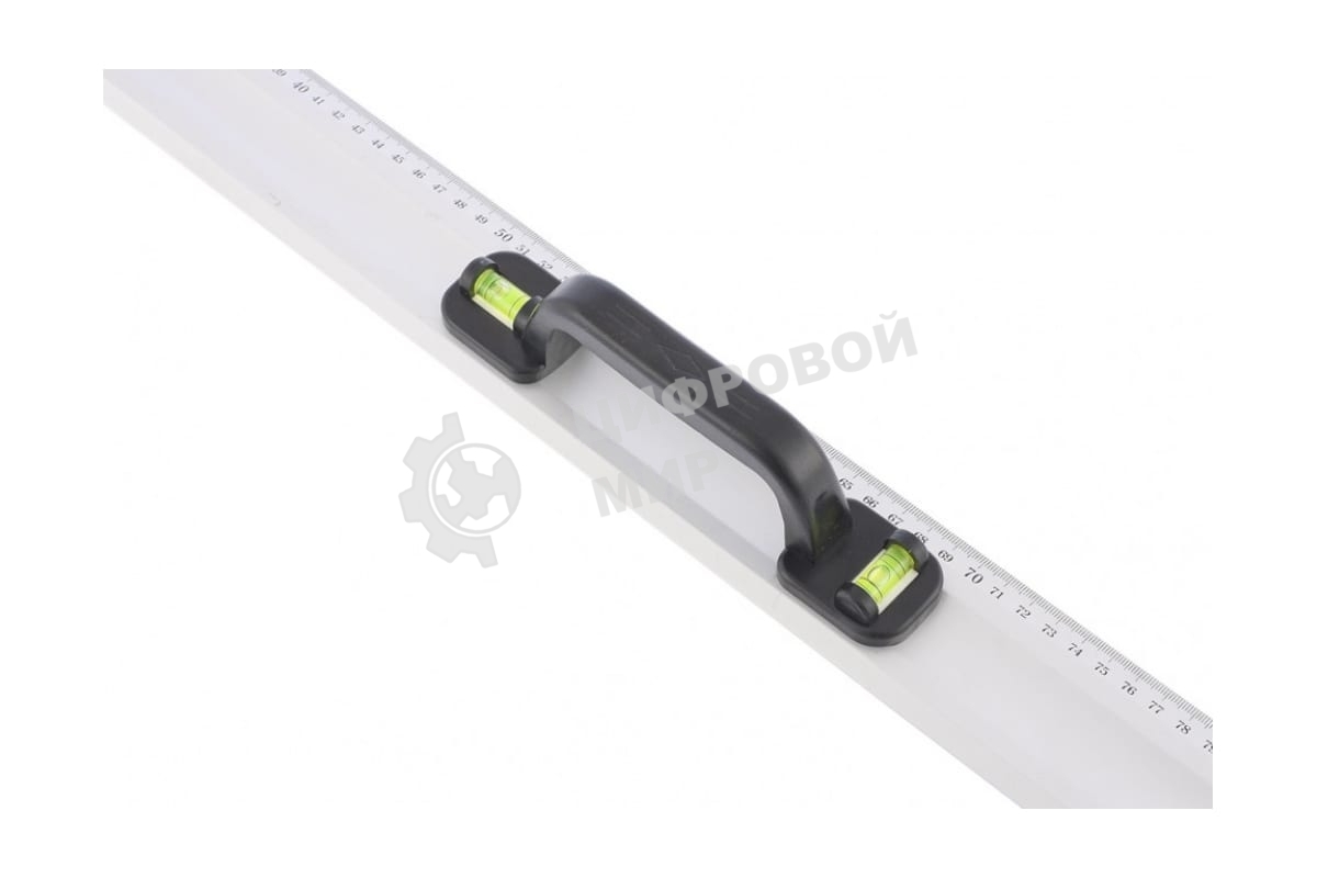 Линейка-уровень Matrix, 1200 мм, металлическая, пластмассовая ручка 2 глазка