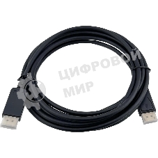 Кабель ver1.2 DisplayPort (m) DisplayPort (m) 5м черный