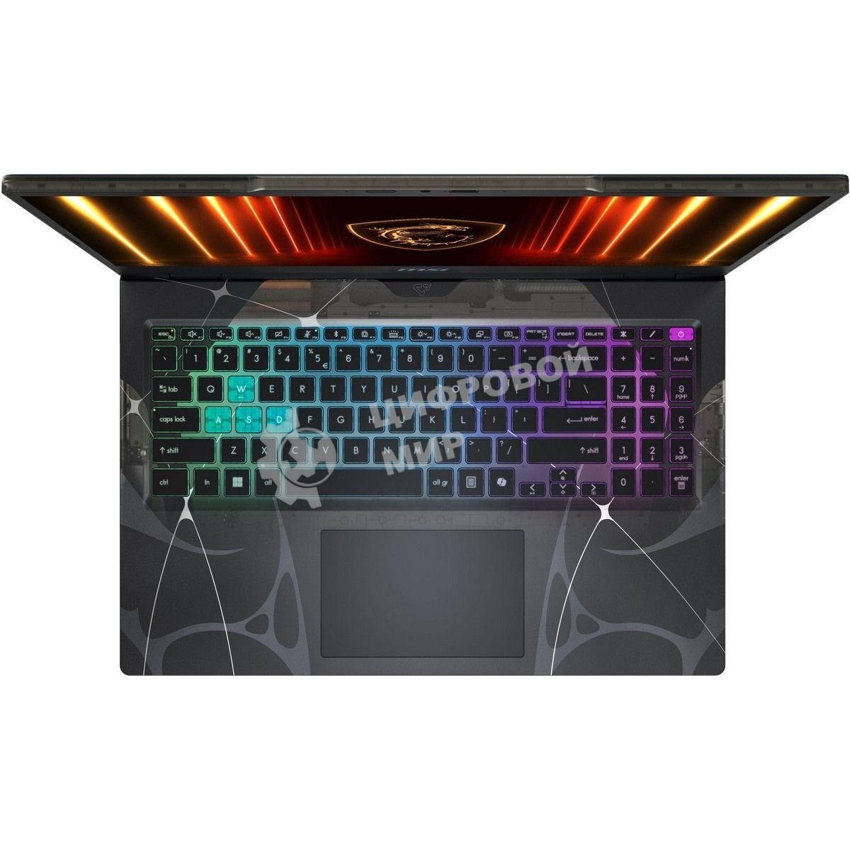 Ноутбук MSI Cyborg 15 B2RWEKG-235XRU черный Intel Core 7 240H/16Gb/SSD 1Tb/RTX 5050 8Gb/15.6