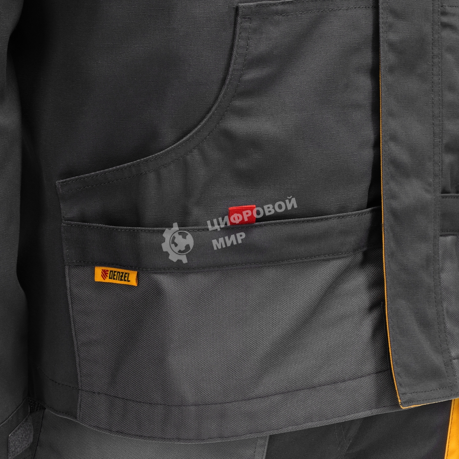 Куртка профессиональная рабочая Denzel 65% полиэстер 35% хлопок, M