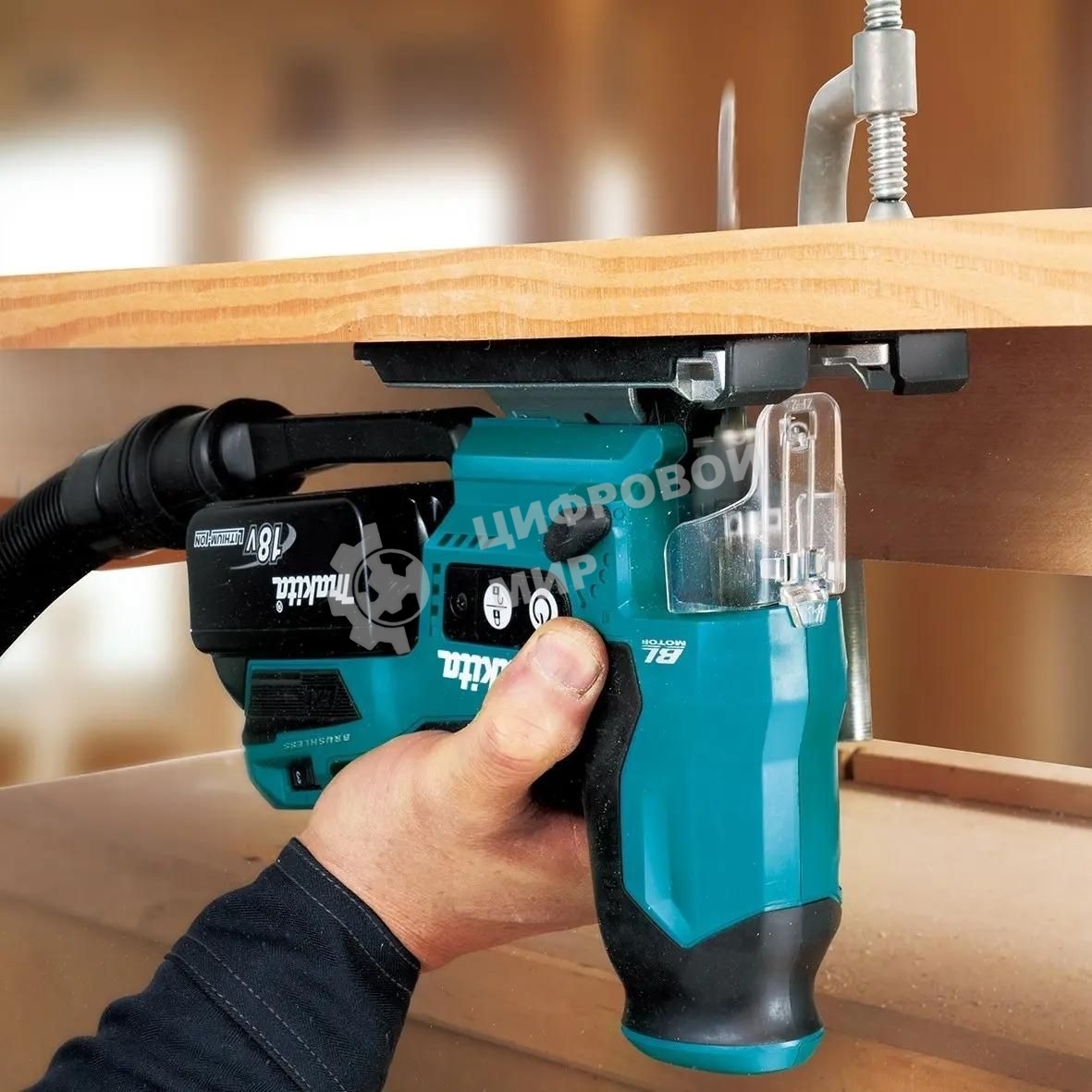 Электролобзик Makita DJV185Z, без АКБ, без ЗУ