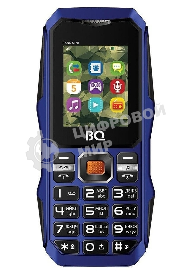 Мобильный телефон BQ 1842 Tank mini темно-синий