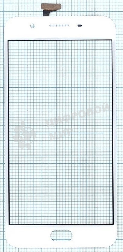 Сенсорное стекло (тачскрин) для OPPO F1s A59 A1601, белое