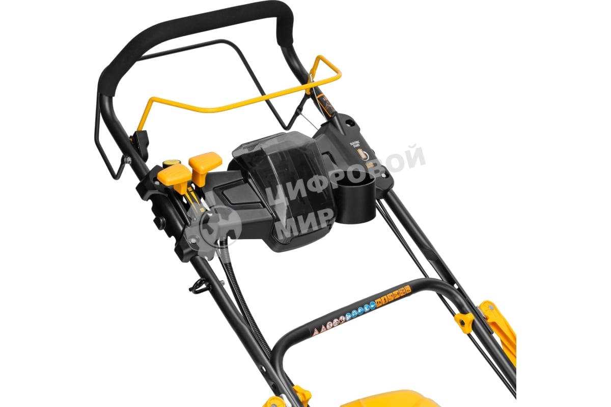 Газонокосилка бензиновая Denzel GLD-460SP-VE, 146 см3, шир. 46см, привод, вариатор, эл.старт, 60 л