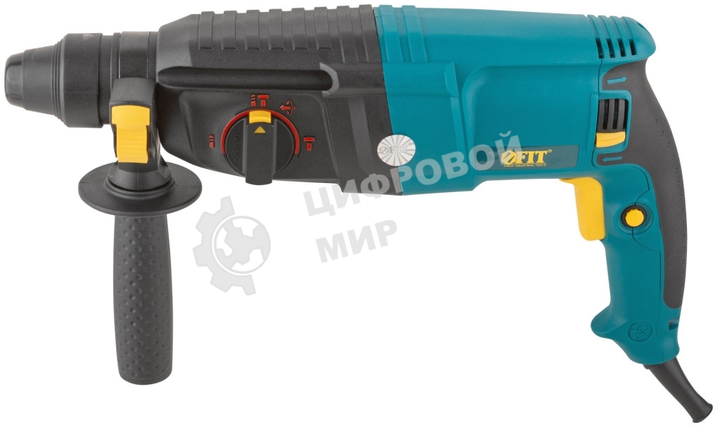 Перфоратор FIT AH-800 800 Вт, 0-900 об/мин, 0-4000 уд/мин, 3.0 Дж, 3 реж., SDS-plus, реверс, 2.8 кг, кейс