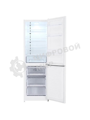 Холодильник Nordfrost NRB 152 W белый двухкамерный 205/115л морозилка снизу