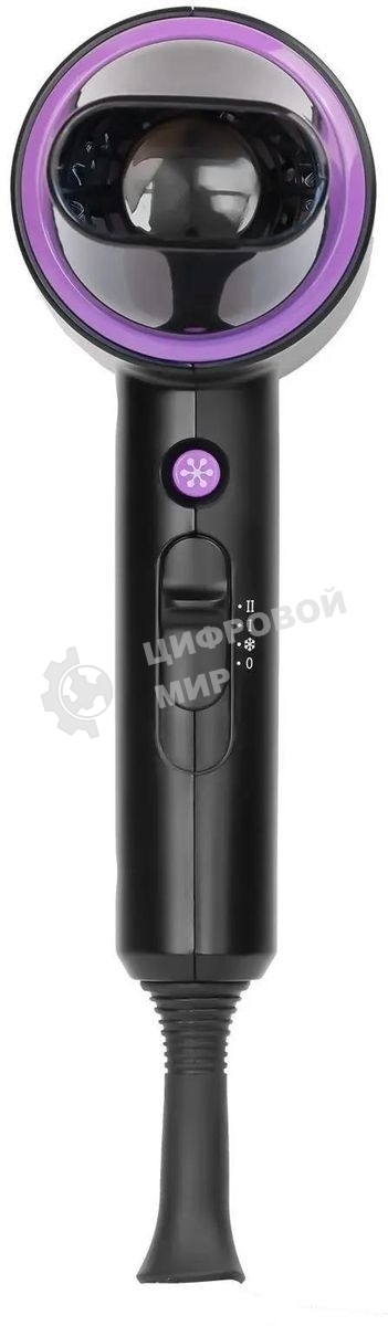 Фен Galaxy Line GL 4346 черный, 1400 Вт, компактный