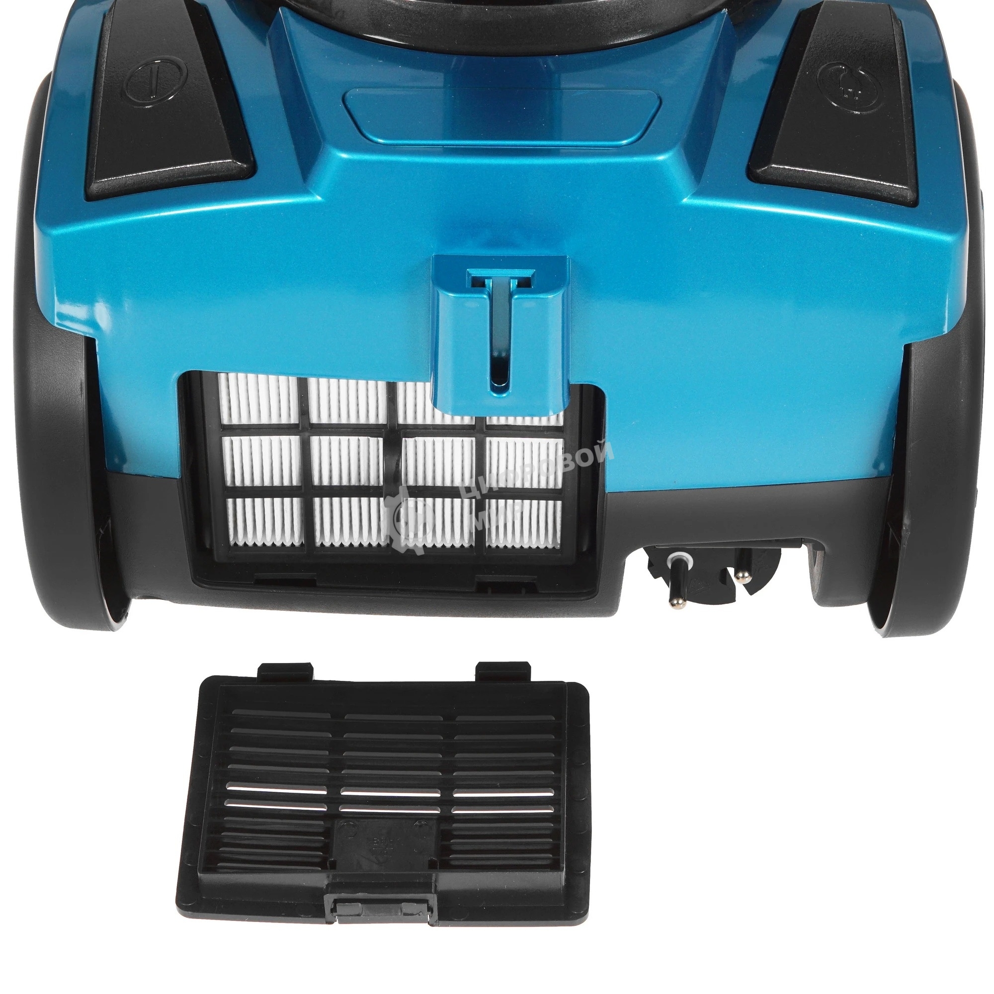 Пылесос Starwind SCV5630 голубой/черный, 350/2000 Вт, уборка сухая, пылесборник контейнер 2.5 л