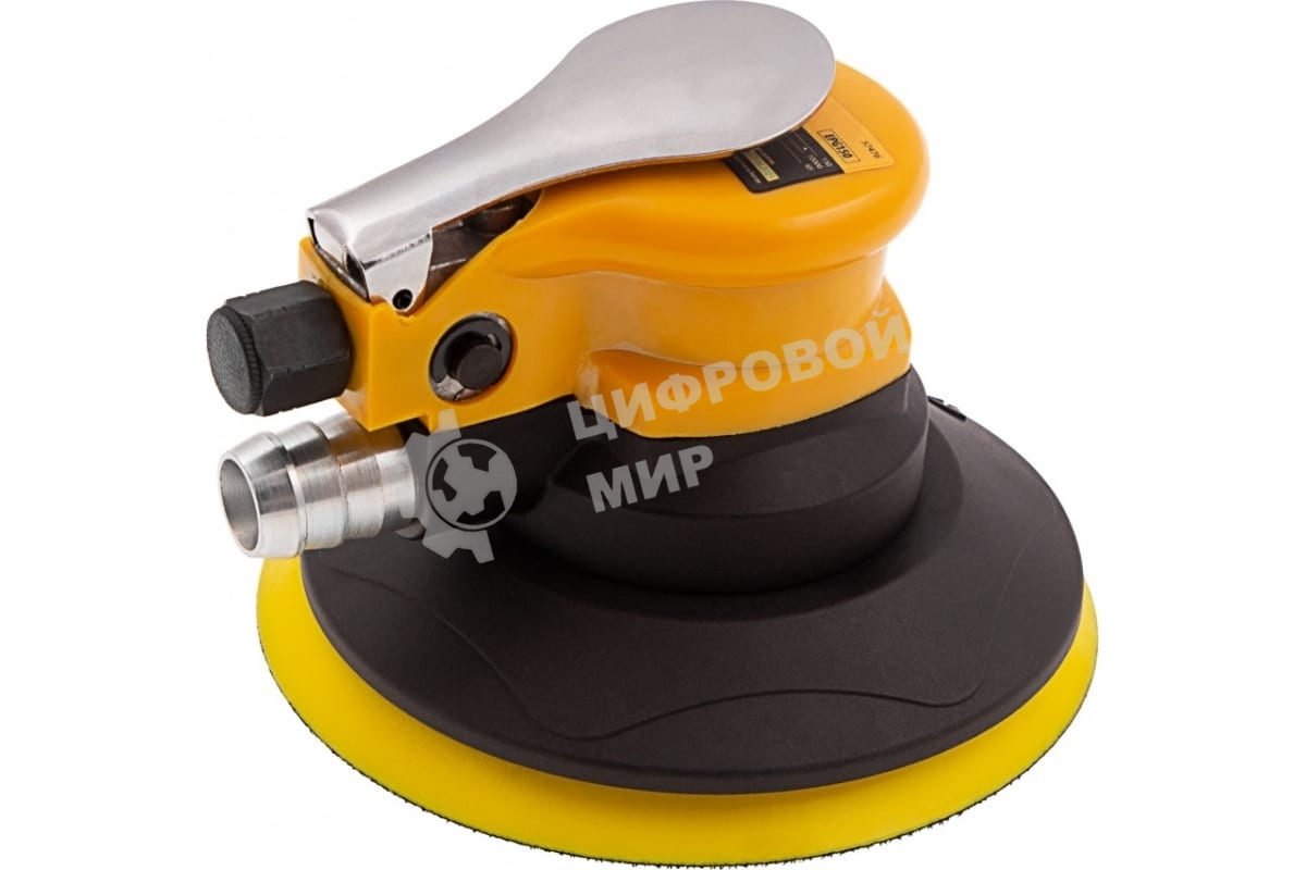Эксцентриковая шлифовальная машина Denzel EPG150, 150 мм, 10000 об/мин, 5 мм, 160 л/мин