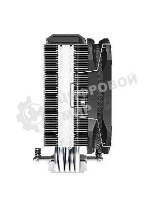 Кулер для процессора DEEPCOOL AS500 черный, 140 мм, алюминий/медь, 1200 об/мин, 26 дБ, 4 pin, 220 Вт, 164 мм