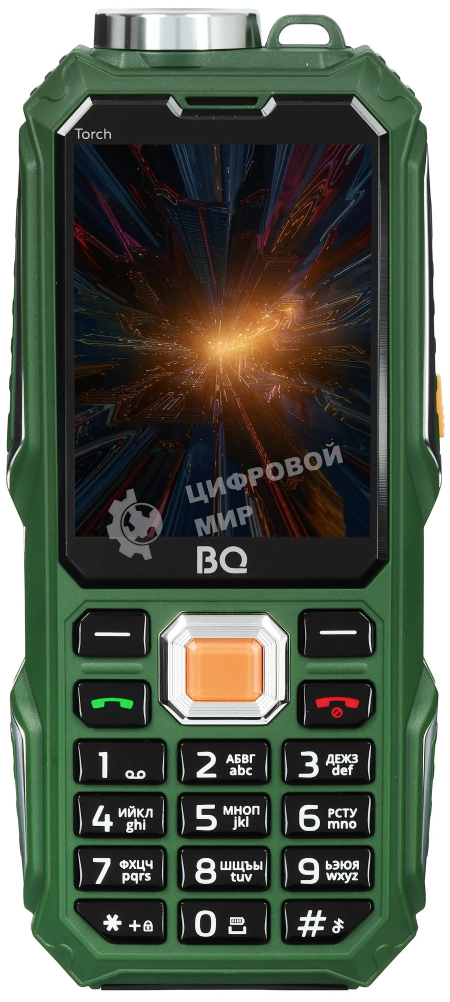 Мобильный телефон BQ 2835 Torch темно-зеленый