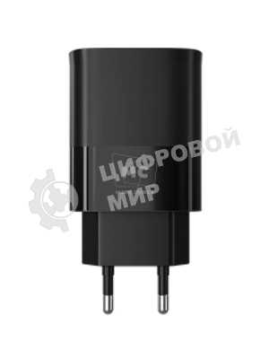 Сетевое зарядное устройство MORE CHOICE (4620202553393) NC09a 1USB 3.0A QC3.0 15W б, черный