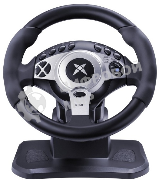 Игровой руль Defender Glazer черный