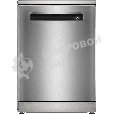 Посудомоечная машина Bosch SMP6EMI86Q, нержавеющая сталь, 60 см, 13 компл., сушка теплообменник, класс A