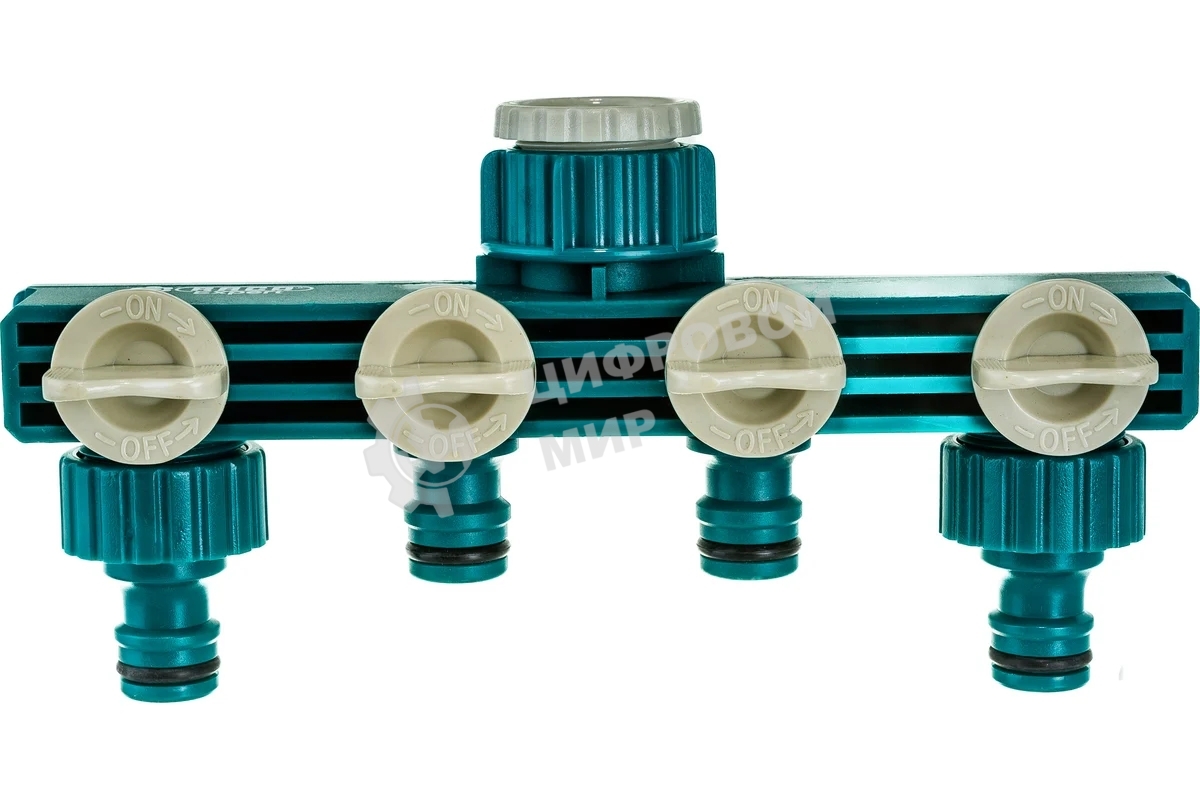 Распределитель RACO 4250-55258C 4хканальный original резьба внешняя-наконечник 1/2''x3/4''