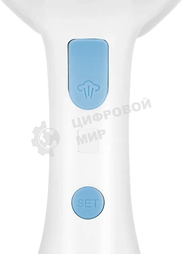 Отпариватель Kitfort КТ-9234 белый/голубой, 1600 Вт, 26 г/мин, 0.32 л