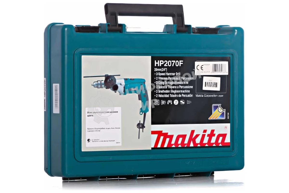 Дрель ударная Makita HP2070F 1010Вт