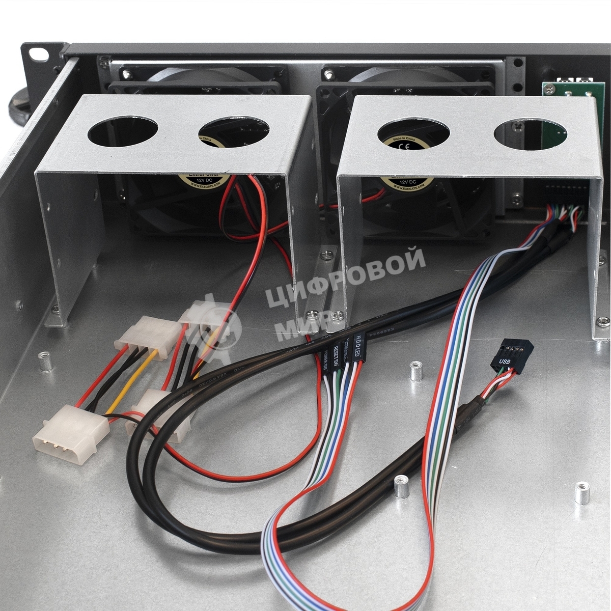 Серверный корпус ExeGate Pro 2U390-04 (RM 19