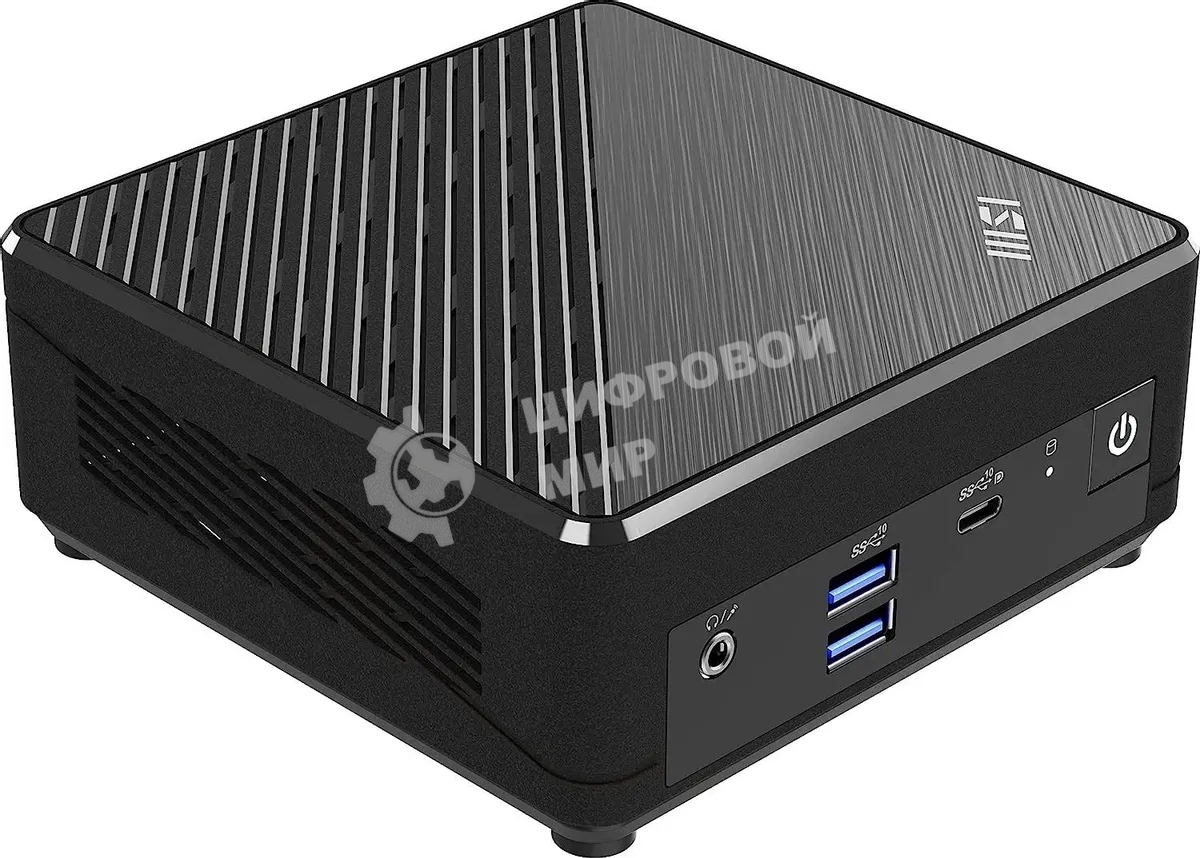 Мини ПК MSI Cubi N ADL S-280XRU N200 (1) 8Gb SSD256Gb UHDG без ОС 2xGbitEth WiFi BT 65W черный (9S6-B0A921-280)