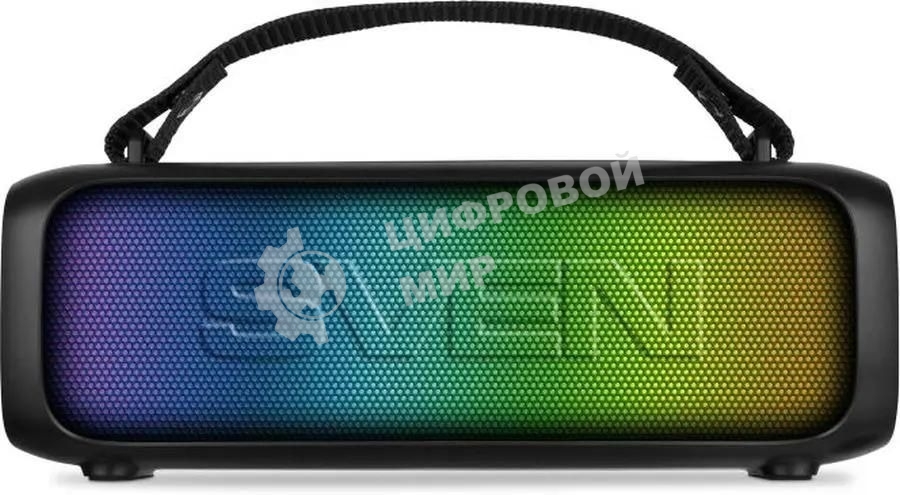 Портативная колонка SVEN PS-235 черный 12W 2.0 BT 3600mAh
